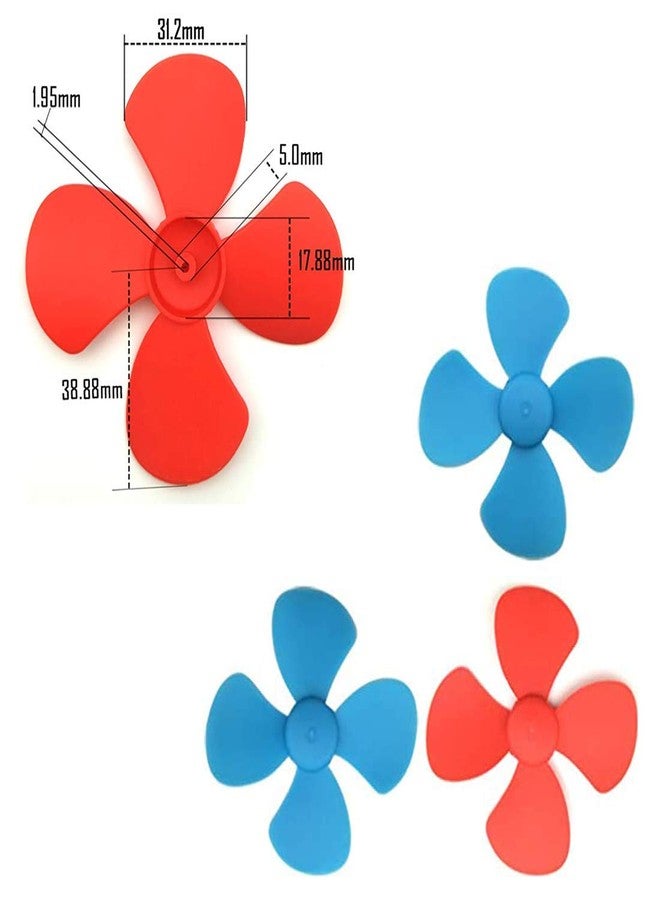 REES52 Toy motor kit, DC Motor kit, Science Project Kit, 9v dc motor, Mini fan, 5mm led - Image 3